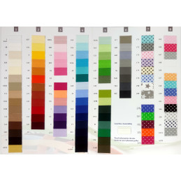 Lamówka bawełniana kropki zaprasowana dwustronnie 18 mm bretka 10 mb