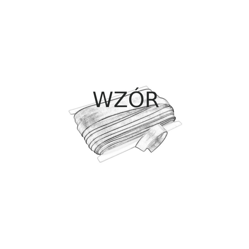 Lamówka skaj matowa zaprasowana dwustronnie na 15 mm bretka 20 mb